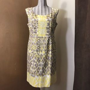 Adrianna Papell Chevron Dress